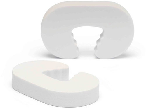 Dooky Zarážka na dveře white, 2 ks - Doorstop - Main image