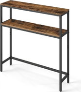 Songmics and Vasagle Crem Console Table 80cm Black/Brown - Console Table