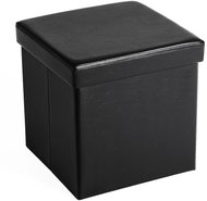 Songmics and Vasagle Hytan Stool Black - Ottoman