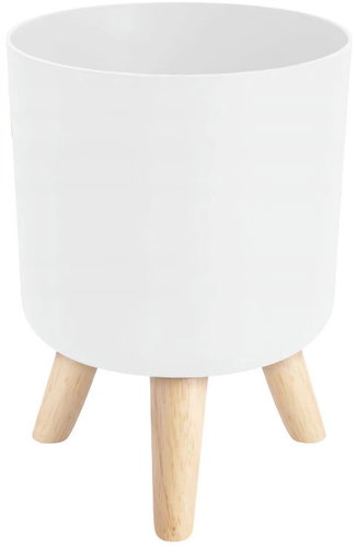 Verk 27577 Květináč s nožičkami, průměr 14 cm, bílý - Flower Pot - Main image