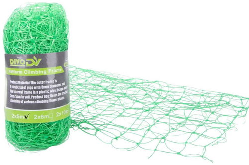 Verk 27932 Zahradní síť pro popínavé rostliny 2 × 5 m, zelená - Support Net - Main image
