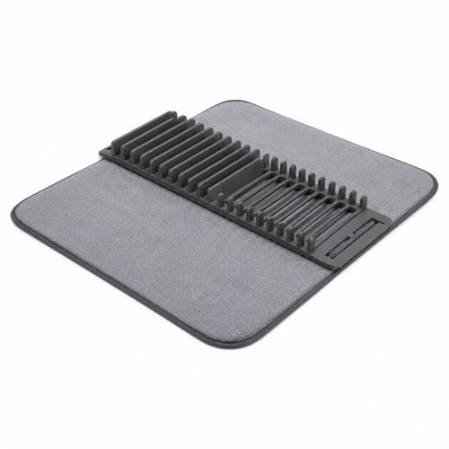 Verk 07496 Folding Dish Drainer with Mat 57 × 40cm, Grey - Draining Board - Main image