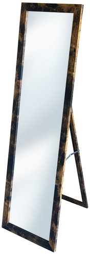 EDAXO Stojací zrcadlo HAVLYS, 127 × 37 cm, hnědé - Mirror - Main image