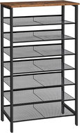 Songmics a Vasagle Botník Grego 137 cm, černo-hnědý - Shoe Rack