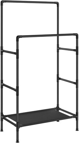 Songmics Lucaro Double Clothes Rack 157cm, Black - Clothes Hanger - Main image