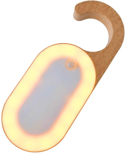 Verk 12431 LED lampička závěsná se senzorem pohybu, 2700 - 3000 K, světle hnědá - Night Light - Main image