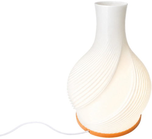 Verk 12447 Dekorativní LED váza s osvětlením 2 v 1, 3 barvy světla, bílá - Decorative Lighting - Main image