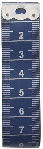 Hobby Gift Krejčovský metr 150 cm, odolný, tmavě modrý - Tailor's Tape - Main image