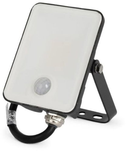 Avide Premium Frameless LED Floodlight with Motion Sensor, 20W, 1,800lm, Daylight - LED Reflector - Main image