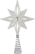 LAALU Christmas Tree Topper Star White, plastic, 20cm - Christmas Ornaments