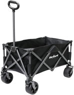 Rebel RBA-5503 Zahradní přepravní vozík skládací 150 l, 100 kg, černý - Garden Cart