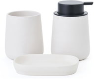 Spirella Sada keramických koupelnových doplňků MAONIE 3 ks, bílá - Bathroom Accessory Set