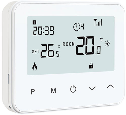 Designo Bezdrátový Wifi Termostat WBW2white - Thermostat - Main image