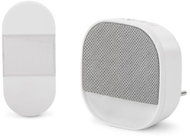 Entac Domovní bezdrátový zvonek bezbateriové tlačítko a přijímač do zásuvky, noční světlo - Doorbell