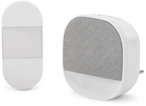 Entac Home Wireless Doorbell - Battery-Free Button and Plug-in Receiver, Night Light - Doorbell - Main image
