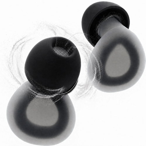 UVtech Noise-3 špunty do uší - černé - Earplugs - Main image