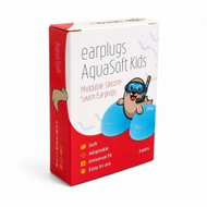 Earplugs AquaSoft Kids Špunty do uší do vody, 6 párů - Earplugs