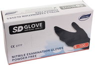Intermarket SD GLOVE S 100 ks, nepudrované, černé, 3,5 - Cleaning Gloves