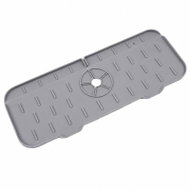 Verk 27569 Silikonová podložka pod dřezovou baterii 37 × 14 cm, šedá - Accessory Kit