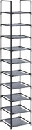Songmics Stojan na boty Halas 173 cm černošedý - Shoe Rack