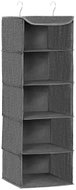 Songmics Závěsný organizér Agil šedý - Hanging closet organiser