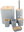 Accessory Set with Bamboo Elements, 6 Pcs, Grey