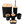 Accessories Set with Bamboo Elements, 6 pcs, Black