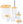 Accessories Set with Bamboo Elements 6 pcs, White