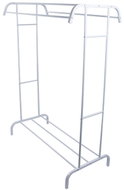 Verk 27618 Věšák na oděvy s policí 148 × 109 × 54 cm, bílý - Clothes Hanger
