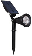 Verk 12403 Solární zahradní lampa se senzorem soumraku 4 LED, 3 režimy svícení - Garden Lighting