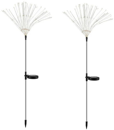 Verk 12394 Solární LED zahradní lampy se soumrakovým senzorem 70 cm, 2 ks - Garden Decoration - Main image