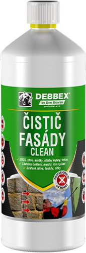 Den Braven Façade Cleaner - Bottle, 1L - Pressure Washer Detergents - Main image