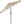 Tilting Garden Parasol, 200 × 130cm, Beige