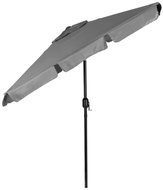 MultiGarden SL-UM019 Zahradní slunečník obdélníkový, sklopný, 200 × 130 cm, šedý - Sun Umbrella