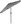 Garden Parasol, Tilting, 200 × 130cm, Grey