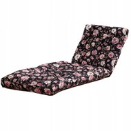 Blomster Prošívaný polštář na zahradní plážové lehátko, růže - Cushion