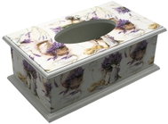 Goba Krabička na papírové kapesníčky Levandule Fleur 2001143 - Tissue Box