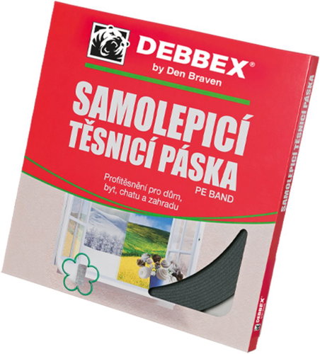 Den Braven Samolepicí těsnicí páska do oken a dveří - bílá, 20 m × 9 mm - Sealing Tape - Main image