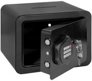 Rebel RB-7001 Elektronický trezor s PIN kódem a nouzovými klíči, černý - Safe