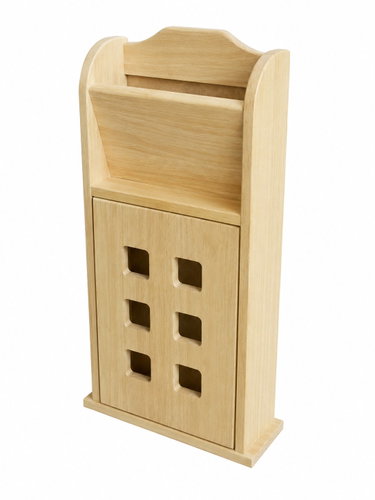 SHARK Key Cabinet with Compartment, 190 × 60 × 370mm - Key Box - Main image