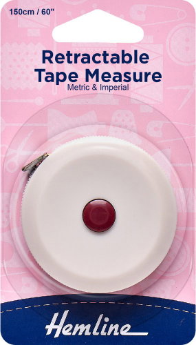 Hemline Svinovací metr 150 cm - Tailor's Tape - Main image