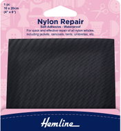 Hemline Nalepovací záplata 20 × 10 cm, černá - Patch