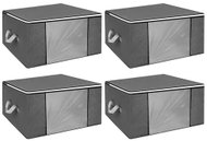 Ruhhy 27725 Úložný organizér na ložní prádlo 60 × 40 × 35 cm, 4 ks - Wardrobe Organiser