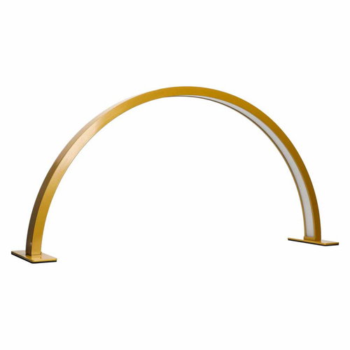 KIK KX2643 Cosmetic LED Shadowless Manicure Desk Lamp - Arch, Gold - Table Lamp - Main image