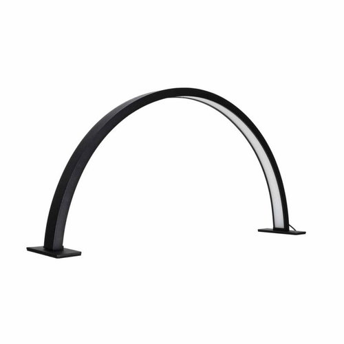KIK KX2643 Cosmetic LED Shadowless Manicure Desk Lamp - Arch, Black - Table Lamp - Main image