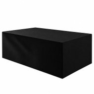 RealG RC-K-2428 Garden Furniture Cover 220 × 105 × 105 cm, Black - Garden Furniture Cover