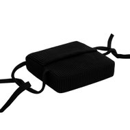 Flumi Zvyšovací polštář na židli pro děti, černý manšestr - Pillow Seat