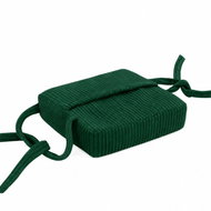 Flumi Zvyšovací polštář na židli pro děti, zelený manšestr - Pillow Seat