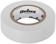 Rebel NAR0437 PVC Electrical Insulation Tape 19mm × 18m, White - Electrical Tape