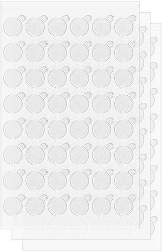 Rebel NAR0491 Double-Sided Self-Adhesive Dots 10mm, 144 pcs, Transparent - Duct Tape - Main image
